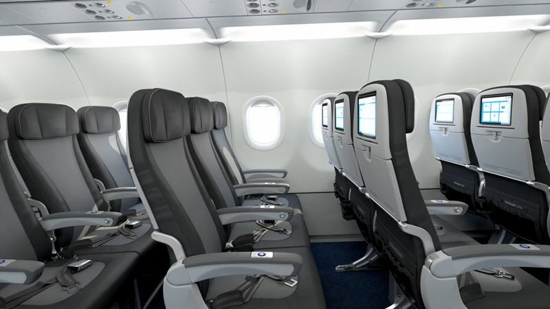 Illustration for article titled Jetblue's Cabin Redesign Is A Big Step Up . . . For Some People